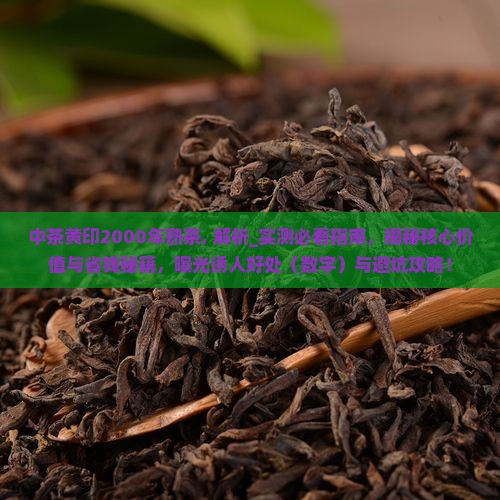 中茶黄印2000年熟茶