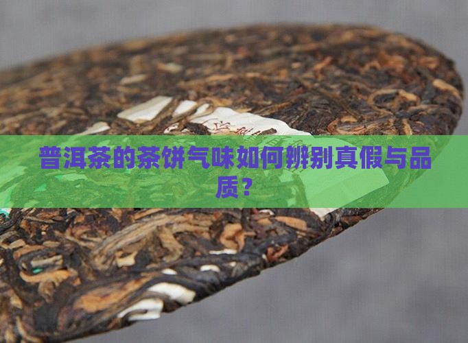 普洱茶的茶饼气味