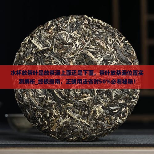 水杯放茶叶是放茶漏上面还是下面