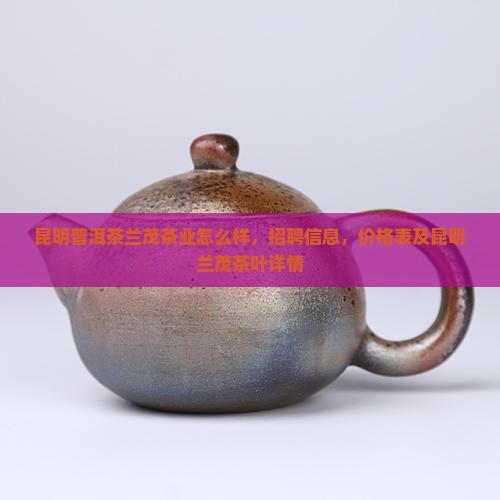 昆明普洱茶兰茂茶业