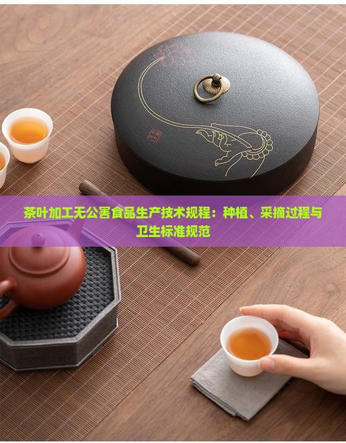 茶叶加工卫生标准