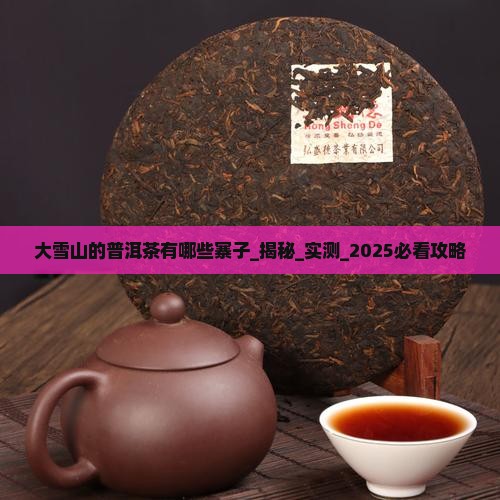 大雪山的普洱茶有哪些寨子
