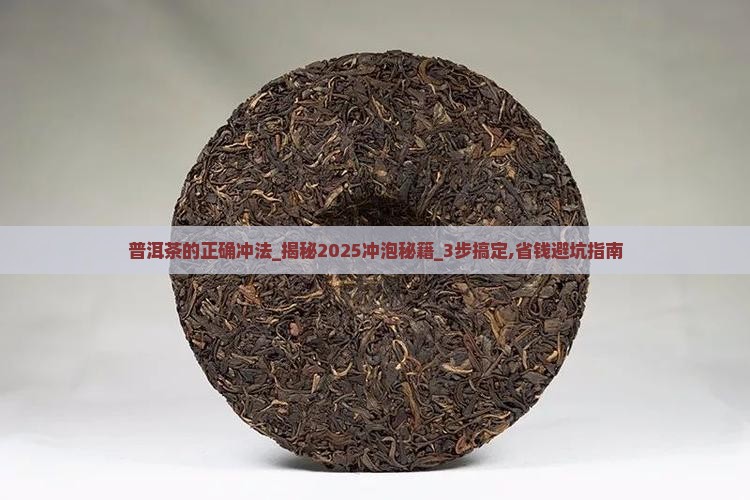 普洱茶的正确冲法