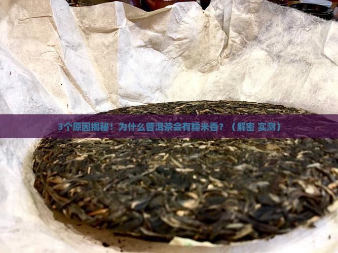 普洱茶为何有糯米香