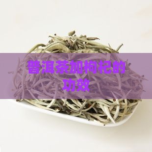 普洱茶加枸杞的功效