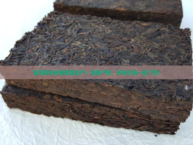 普洱茶年份看哪里生产