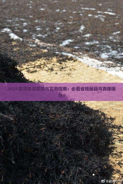 普洱茶消费者满意度