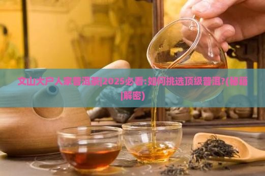 文山大户人家普洱茶
