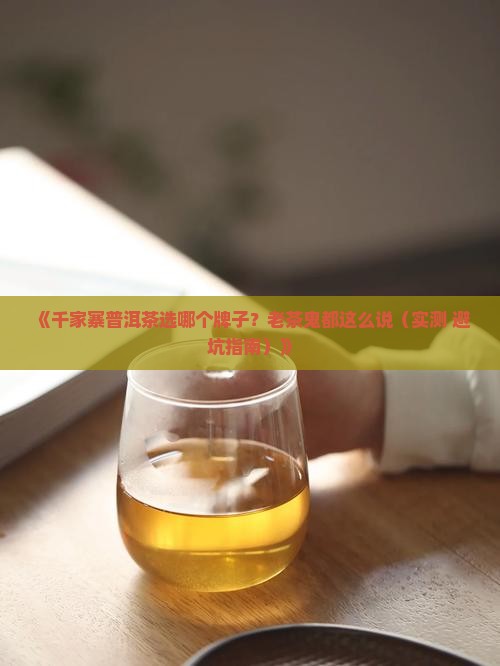 千家寨普洱茶哪个牌子好