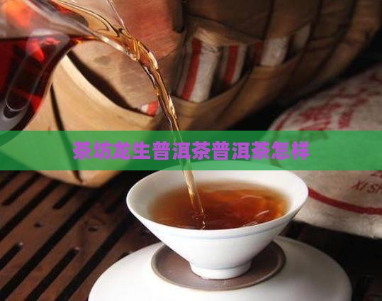 龙生兰茶坊普洱茶怎样