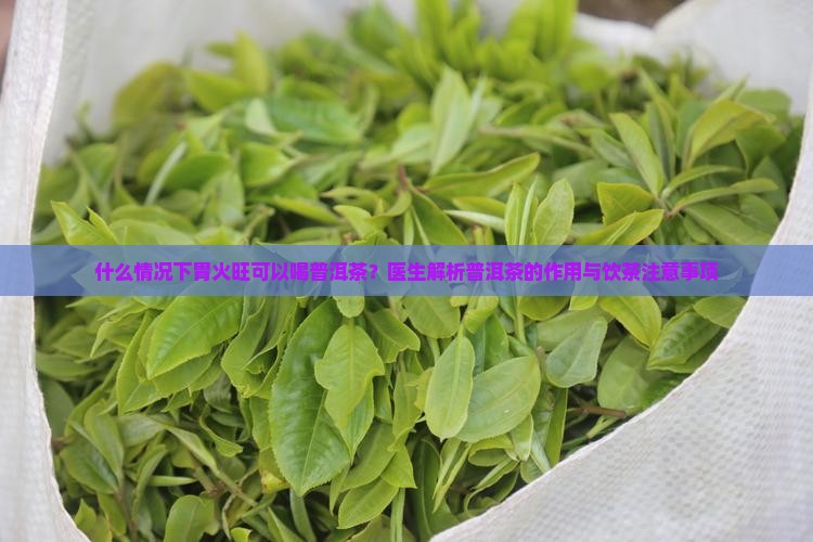 胃火旺是可以喝普洱茶吗