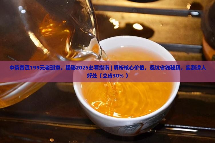 中茶普洱199元老班章