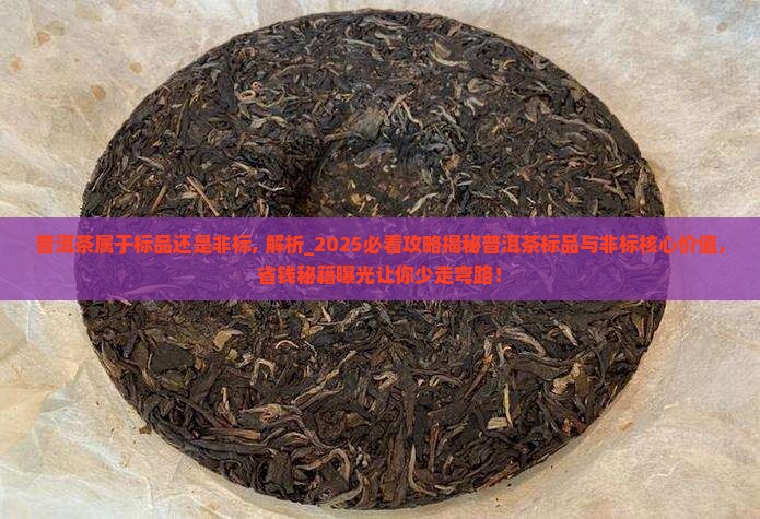 普洱茶属于标品还是非标