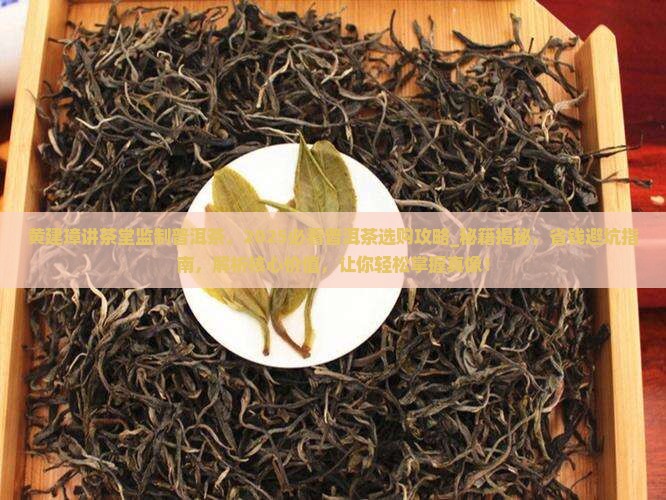 黄建璋讲茶堂监制普洱茶