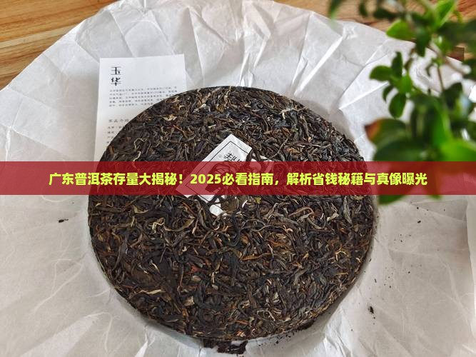 整个广东的普洱茶存量