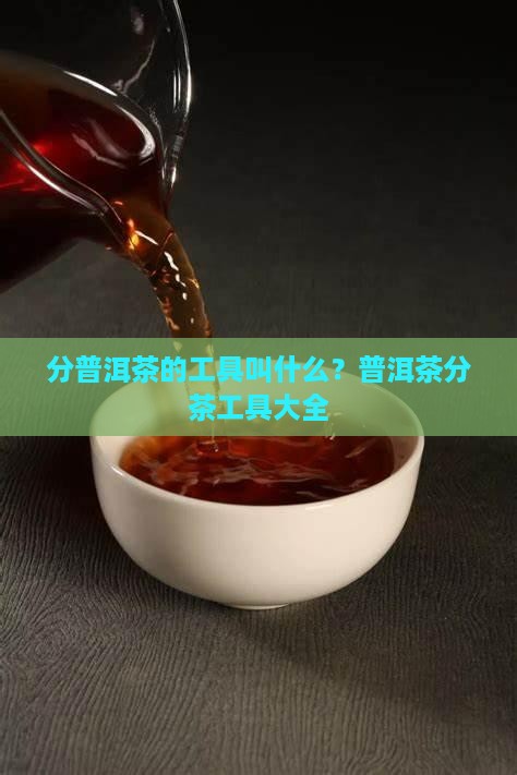 分普洱茶的工具叫什么