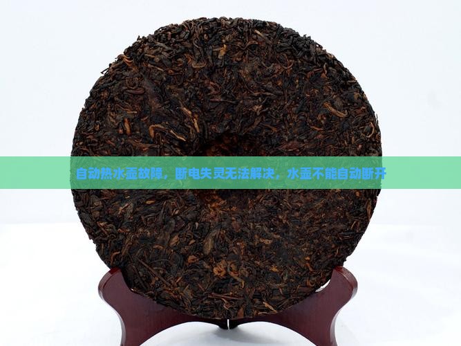 自动泡茶壶温控失灵不能自动断开