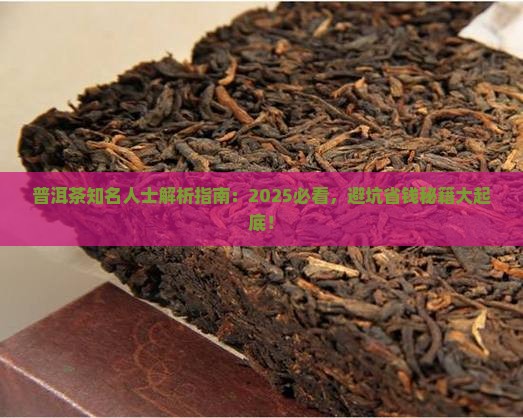 普洱茶知名人士