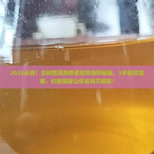 古树普洱熟茶老班章