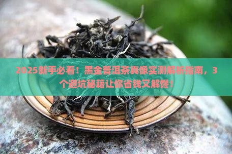 黑金普洱茶怎么样