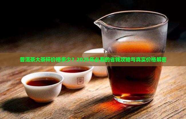 普洱茶大茶杯价格多少