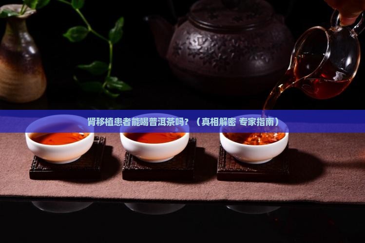肾移植患者能喝普洱茶吗