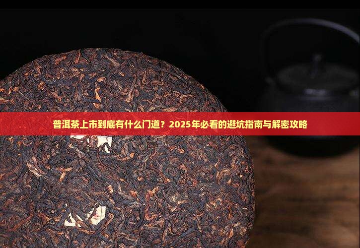 普洱茶上市特点