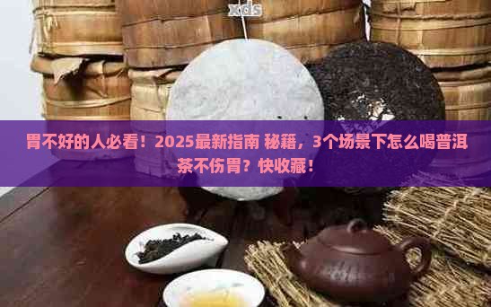 胃不好怎么喝普洱茶