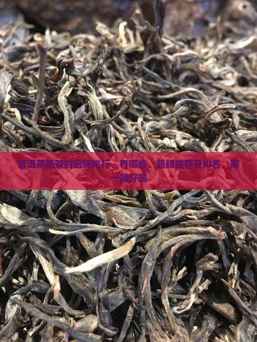 普洱茶熟茶的品牌