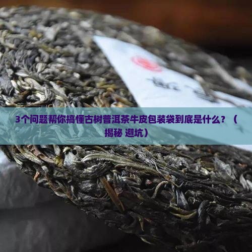古树普洱茶牛皮包装袋是什么