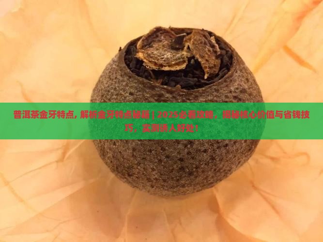 普洱茶金牙特点
