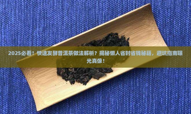 快速发酵普洱茶的做法