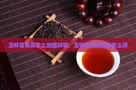 玉林普洱茶怎么加盟好呢