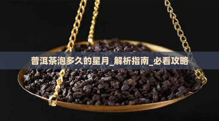 普洱茶泡多久的星月