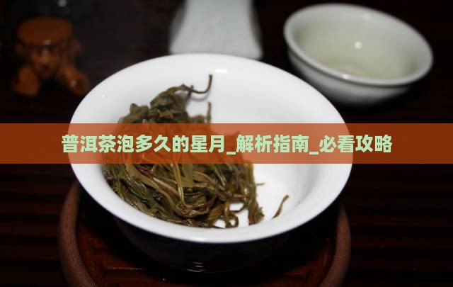 普洱茶泡多久的星月