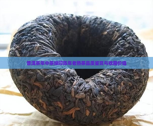 普洱茶年中茶绿印陈年老熟茶
