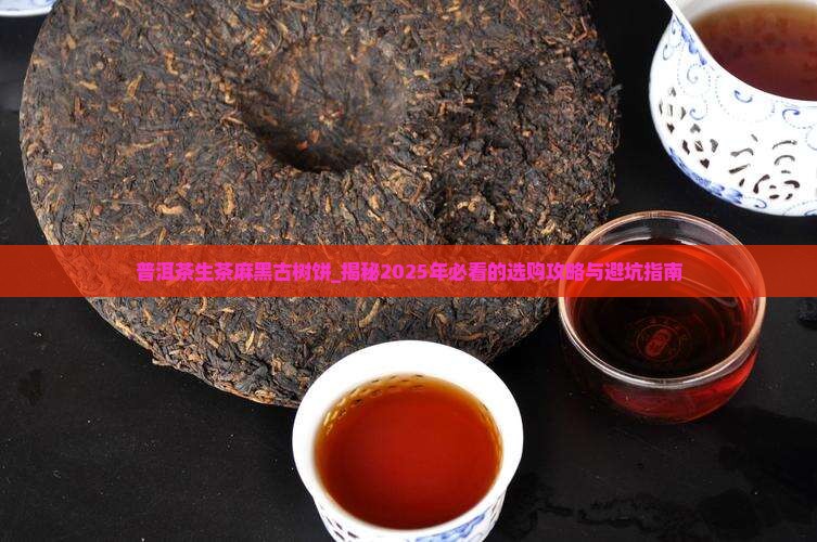 普洱茶生茶麻黑古树饼