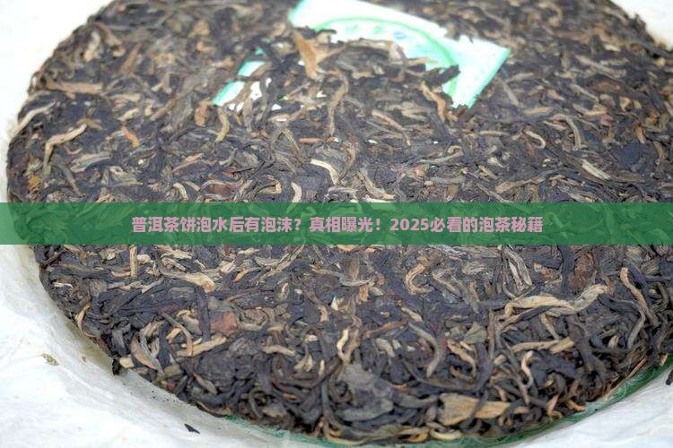 普洱茶饼泡水后有泡沫正常吗