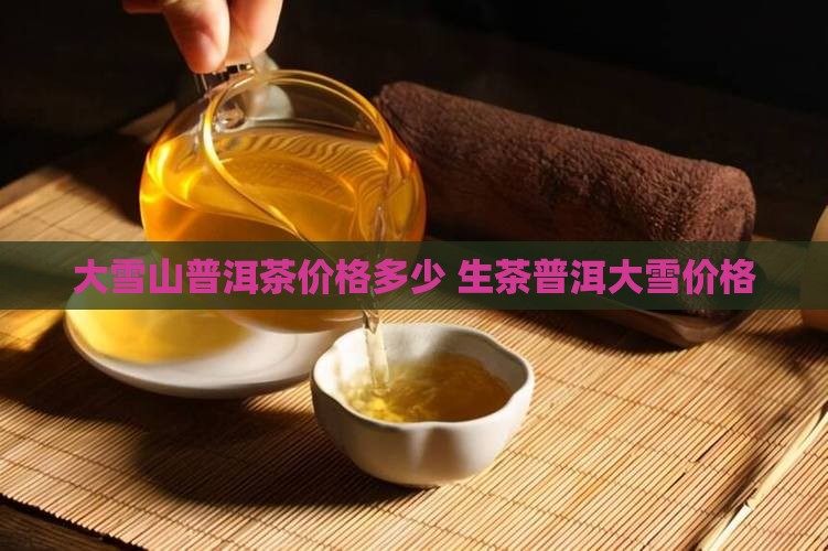 乐桥大雪山普洱茶价格