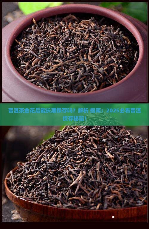 普洱茶开金花后能长期保存吗