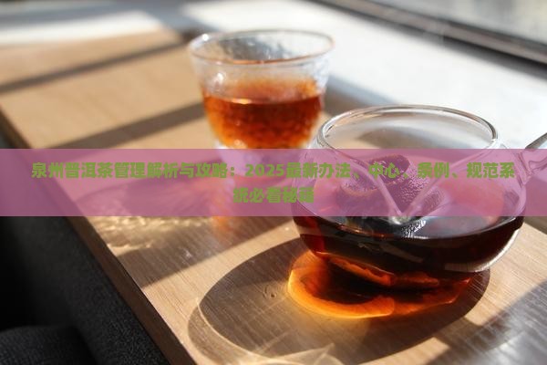 泉州普洱茶管理