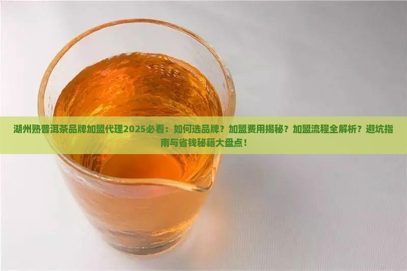 湖州熟普洱茶品牌加盟代理