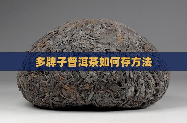 多牌子普洱茶如何存