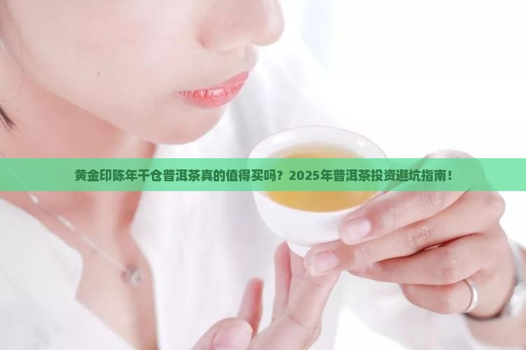 黄金印陈年干仓普洱茶