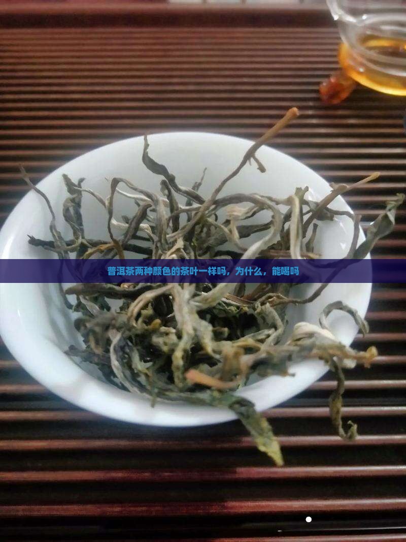 普洱茶两种颜色的茶叶一样吗