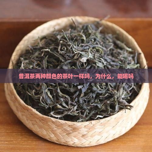 普洱茶两种颜色的茶叶一样吗
