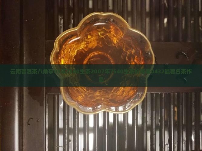 云南普洱茶八角亭