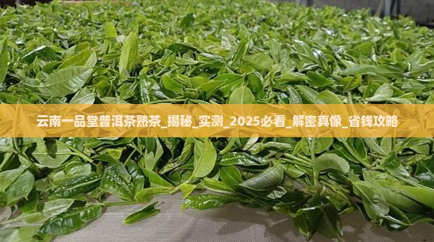 云南一品堂普洱茶熟茶怎么样