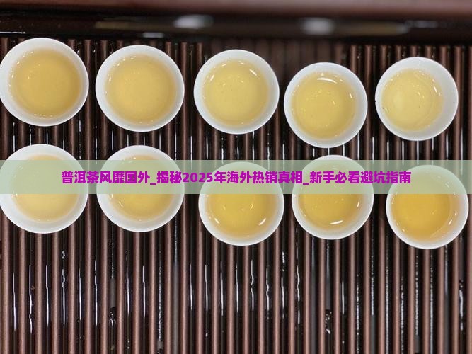 普洱茶风靡国外