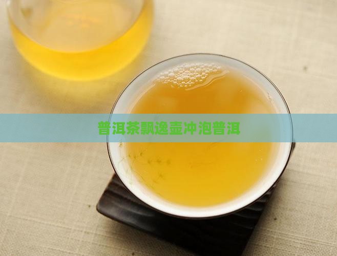 普洱茶飘逸壶冲泡